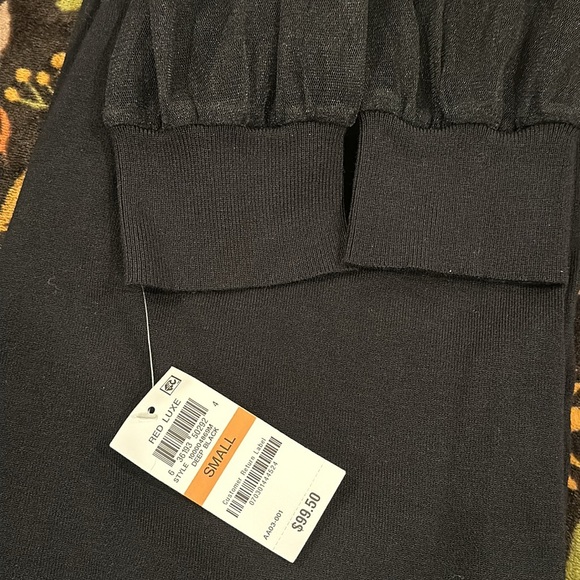 Brand new INC international Concept sheer stitching sleeves Dress - Picture 8 of 8